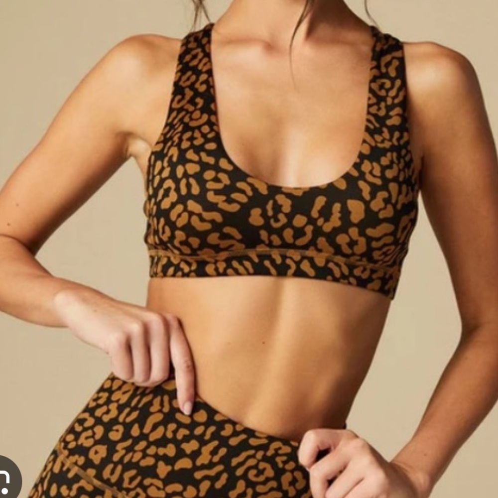 NWT Tan Lines Doheny Bra in leopard